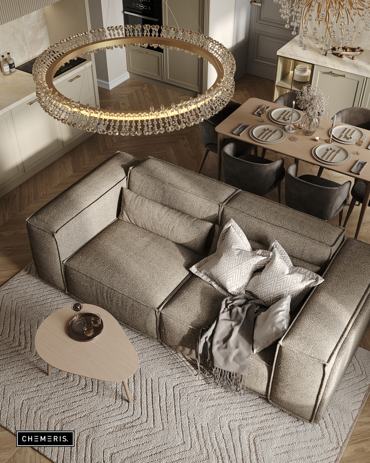 Квартира в клубном доме "Аура" (Санкт Петербург)