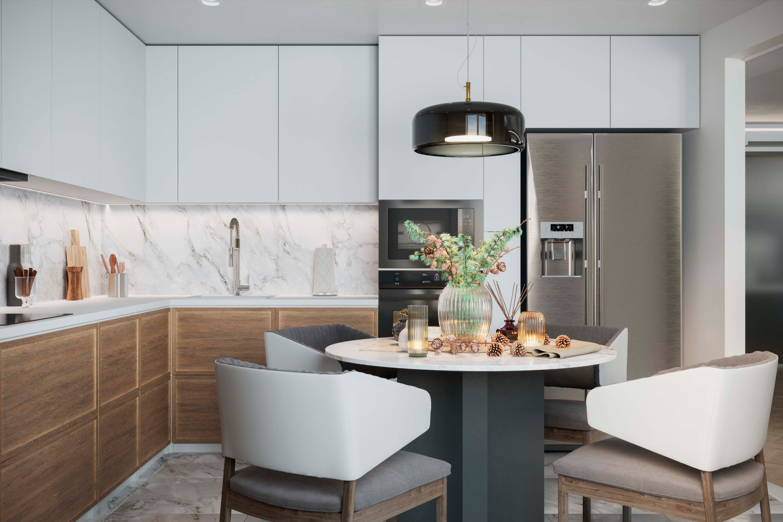 Дизайн и ремонт квартиры в ЖК «Оазис-парк» — Осознанность личного пространства