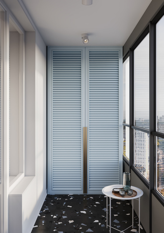 Дизайн-проект яркой квартиры 65 кв.м в современном стиле