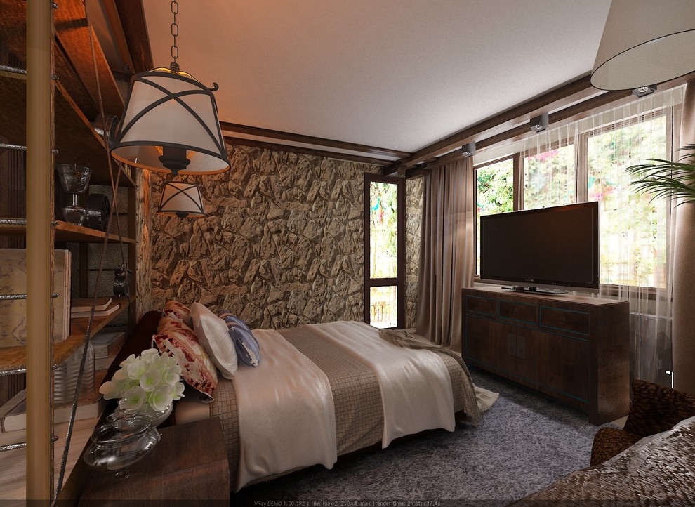 Интерьер загородного коттеджа