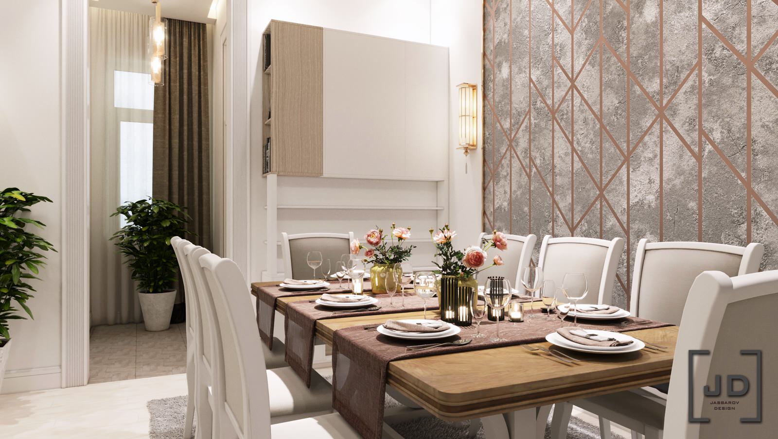 Дизайн проект гостиной в частном доме