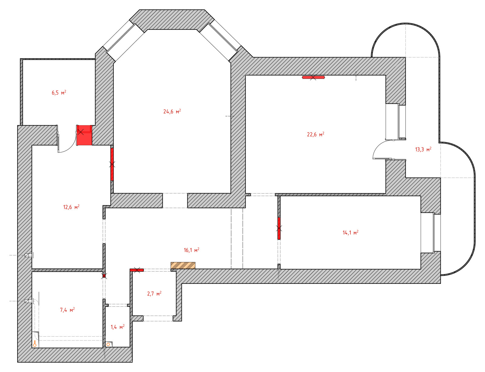 "КВАРТИРА В СИНЕ-ЗЕЛЁНЫХ ТОНАХ"