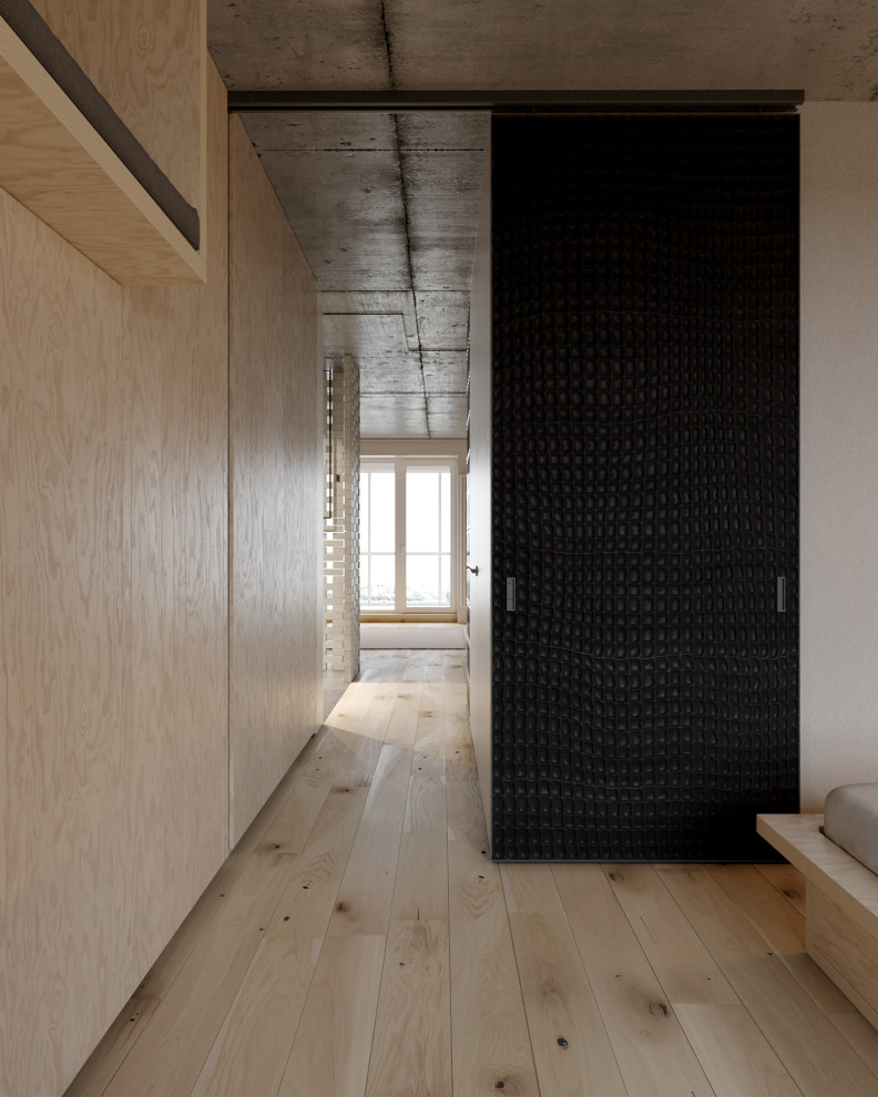 Обложка проекта: Ascetic traveler | 81 кв. м | Проект квартиры в стиле минимализм