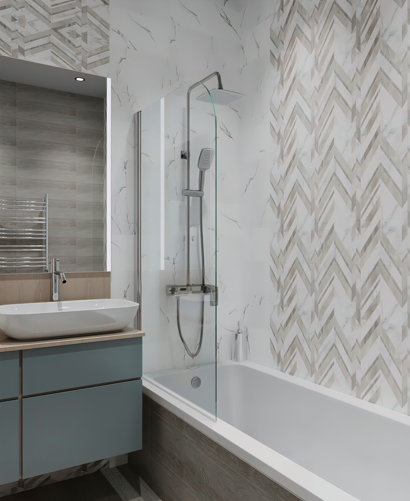 Обложка проекта: Дизайн-интерьера квартиры ЖК «Датский квартал»