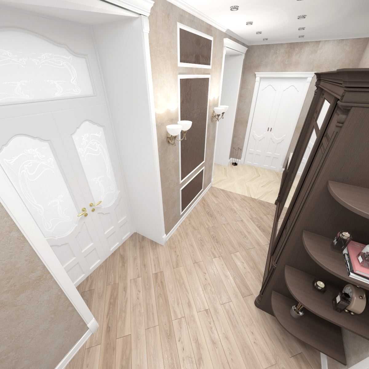 Дизайн-проект квартиры по ул. Серышева