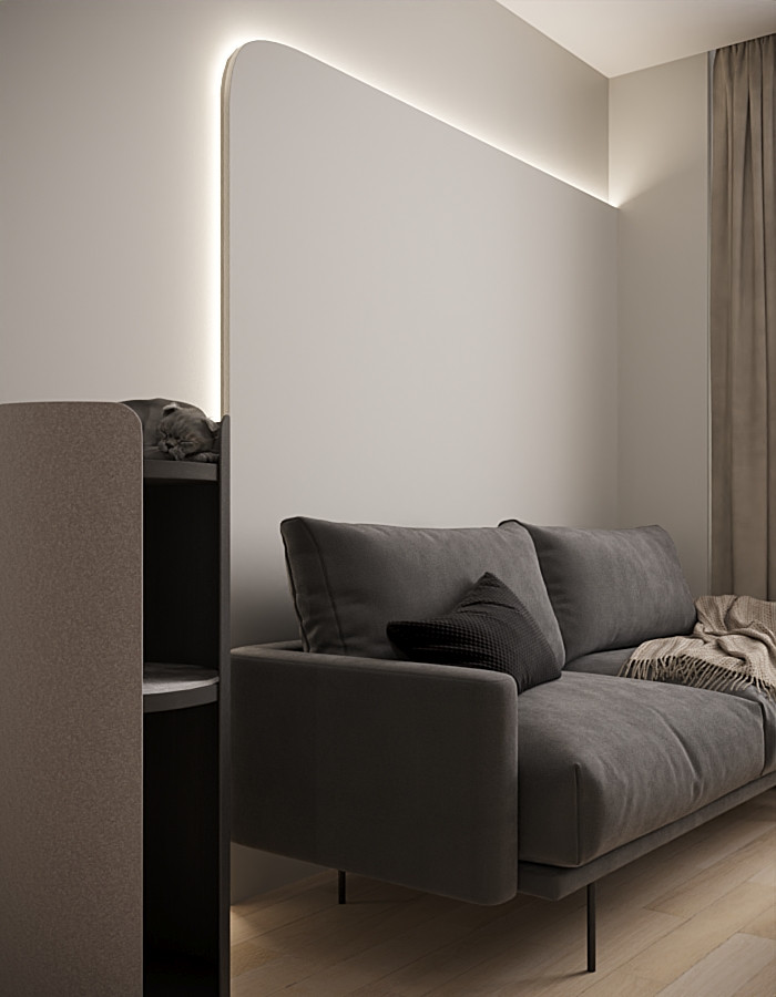 Проект квартиры минимализм