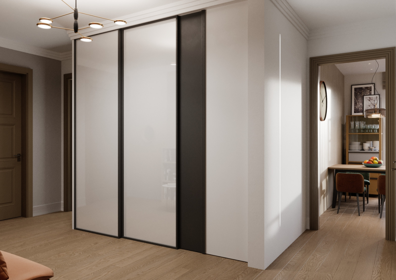 Квартира для семьи друзей.