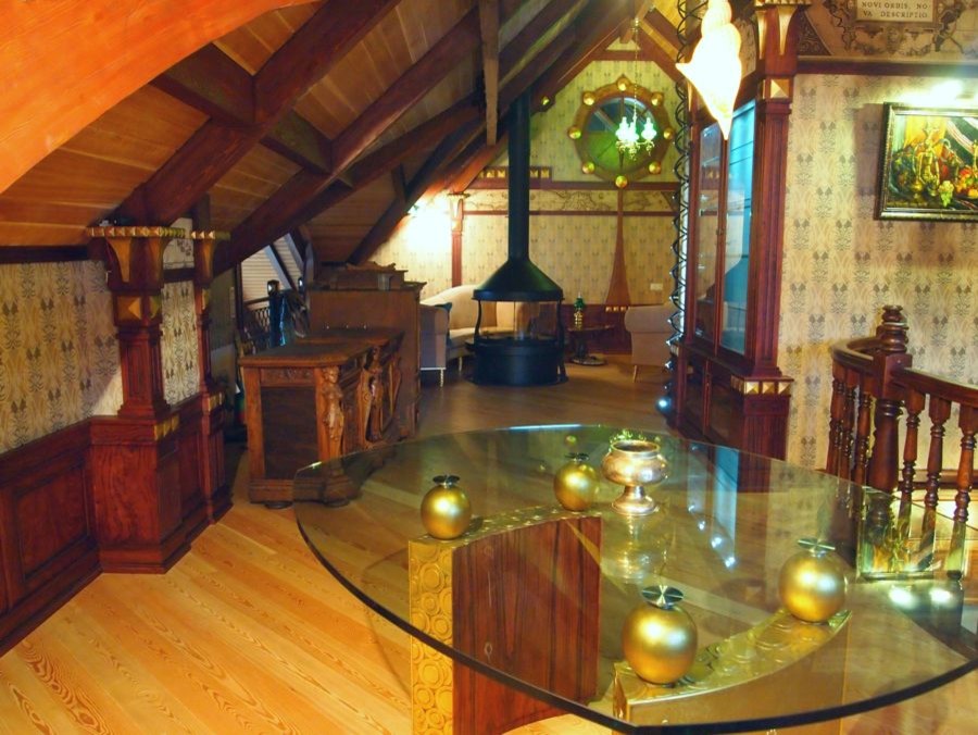 Проект мансарда частного дома