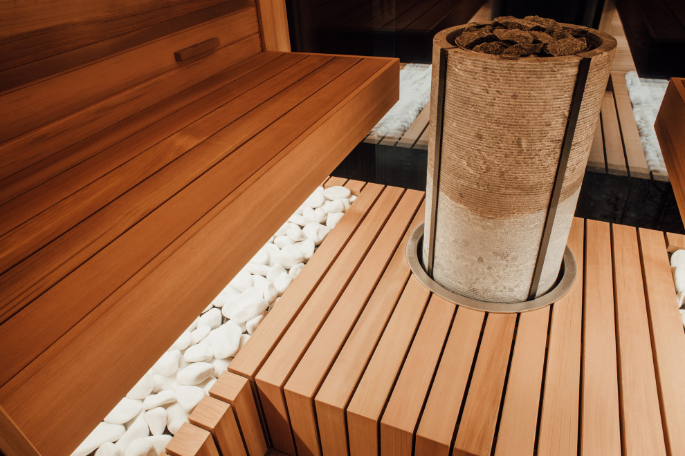 Сауна  в фахверке