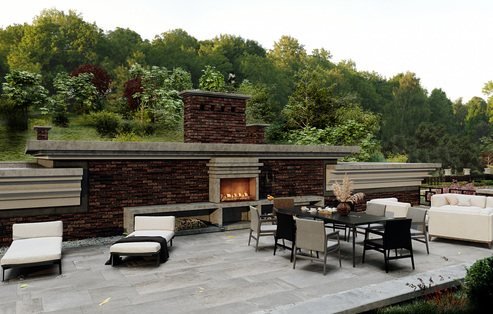 Проект гостевого дома в стиле органической архитектуры