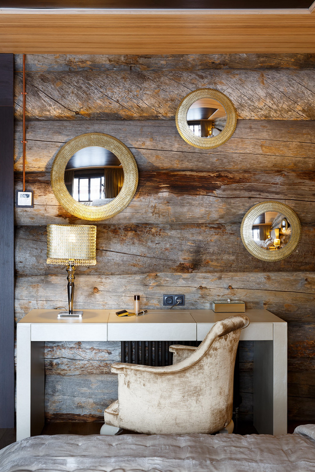 Бревенчатый загородный дом в Зеленогорске