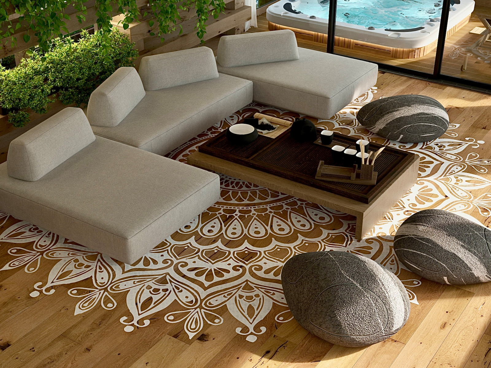 Дизайн проект интерьера загородного дома в Саратове