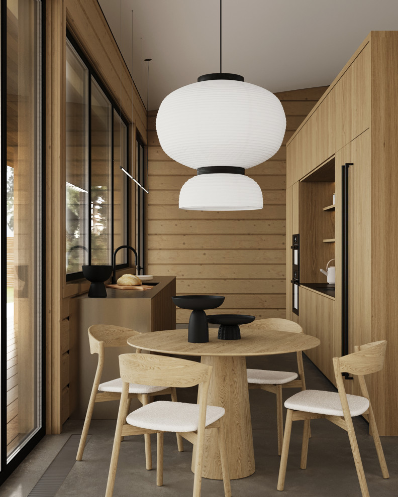 Дом из клееного бруса, интерьер