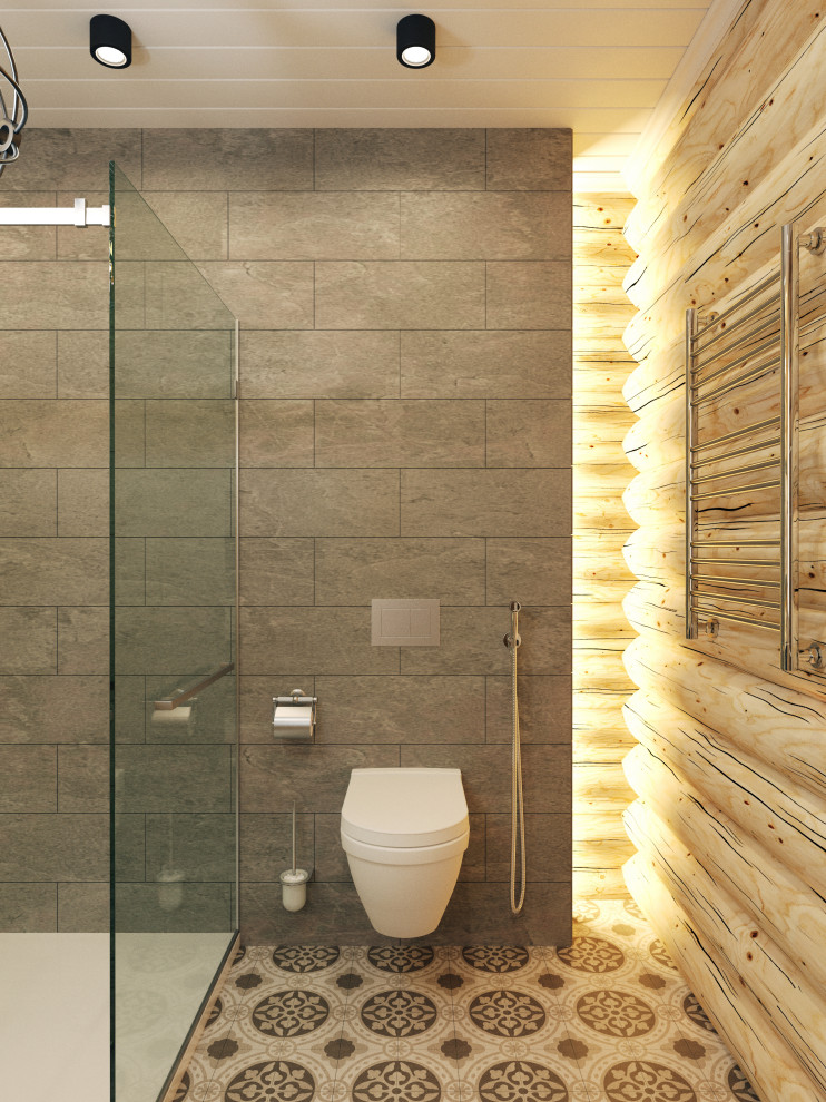 Дизайн-проект срубового дома на берегу реки Вуокса, Ленинградская область.