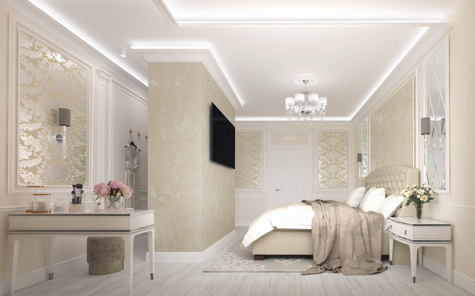 Неоклассика в светлых тонах