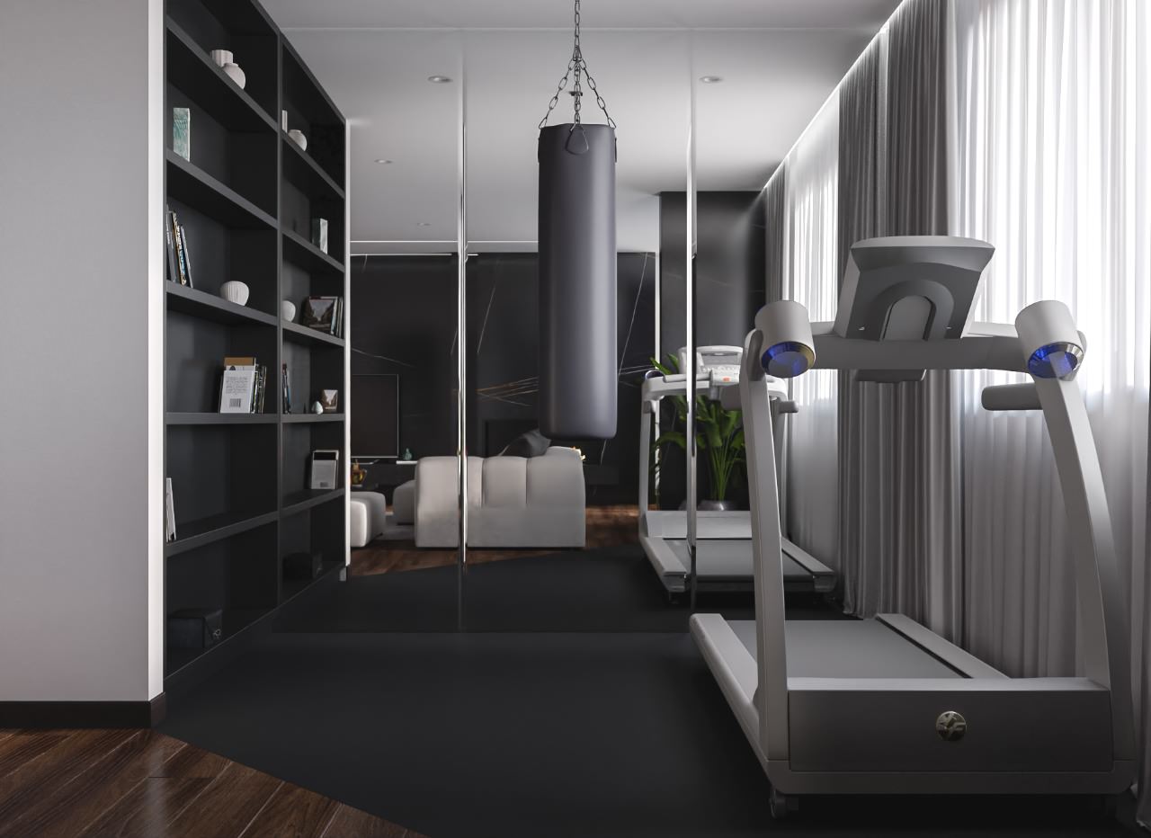 Пентхаус  в стиле contemporary