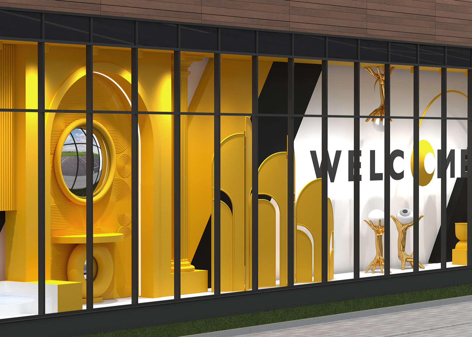 Обложка проекта: Дизайн Витрин Для магазина стройматериалов , мебели и декора