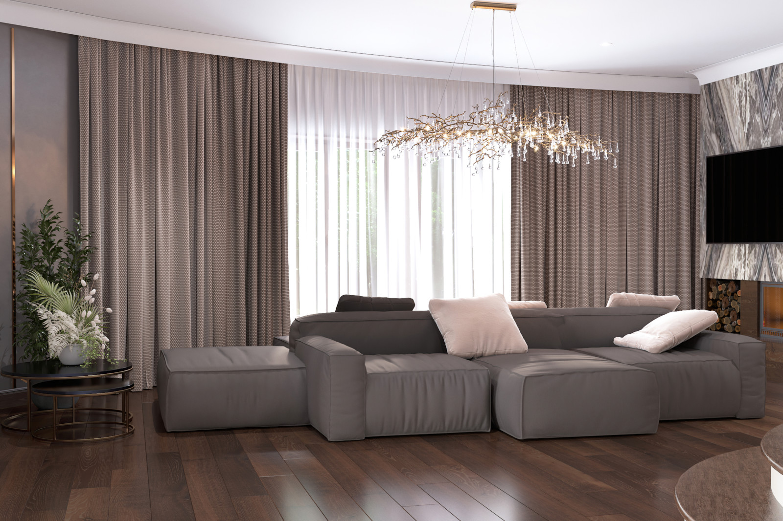 Дизайн-проект дома в Сазонках