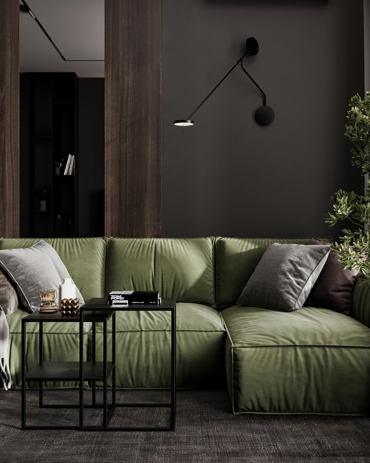 Дизайн квартиры в современном стиле г. Новосибирск. 2025г