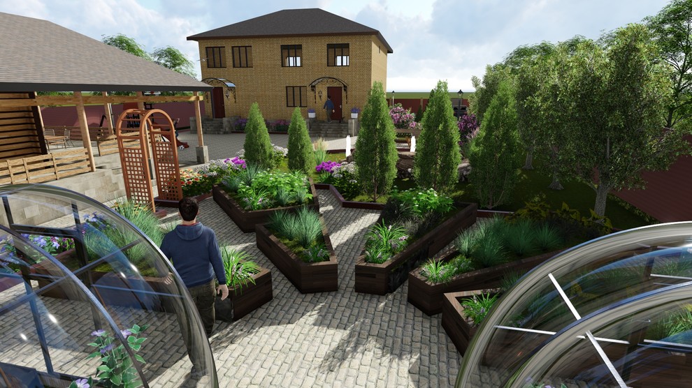 Обложка проекта: Ландшафтный дизайн