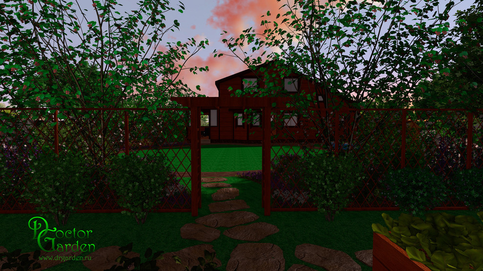 Сад для большой семьи