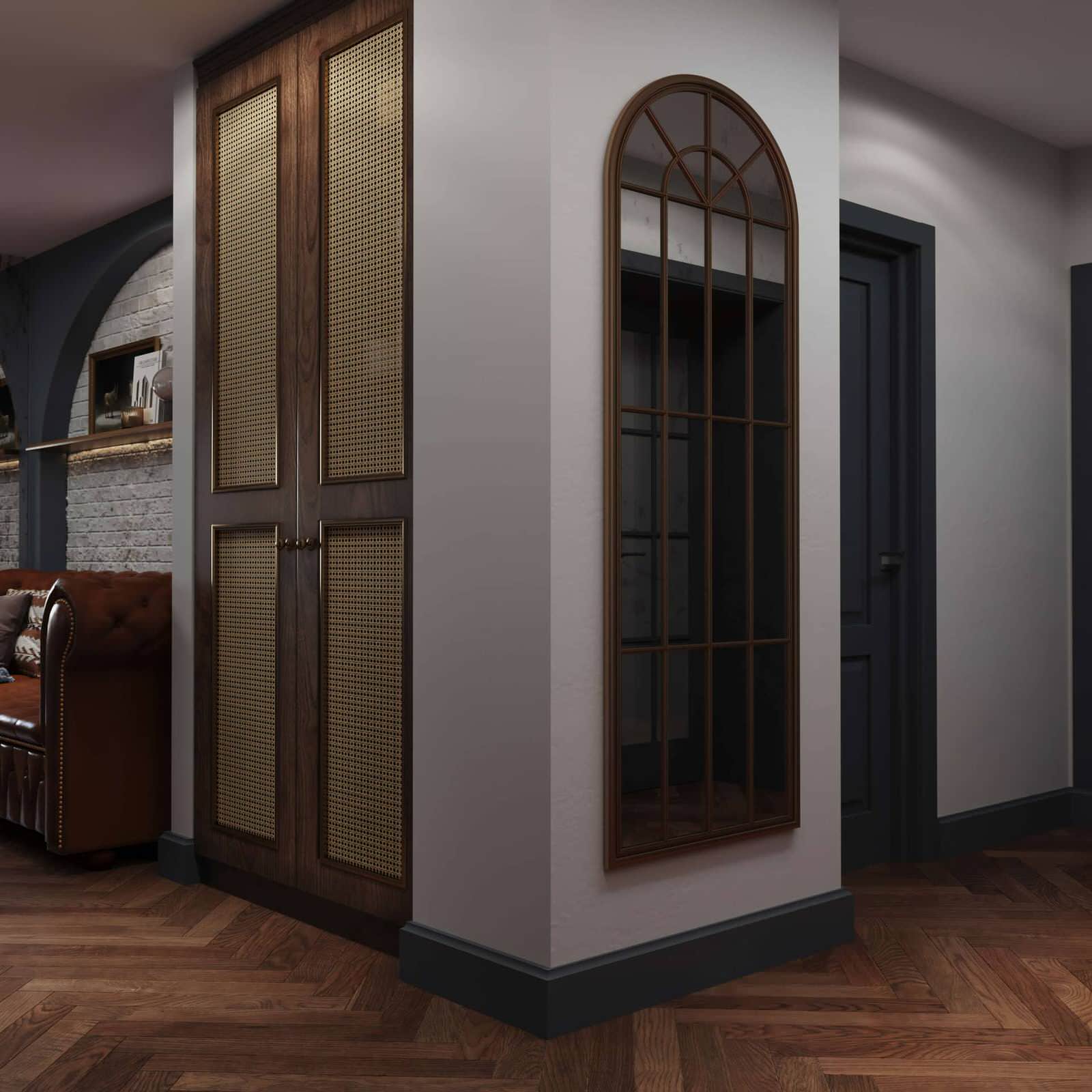 Дизайн и ремонт квартиры в КП «Новогорск» — Единство противоположностей