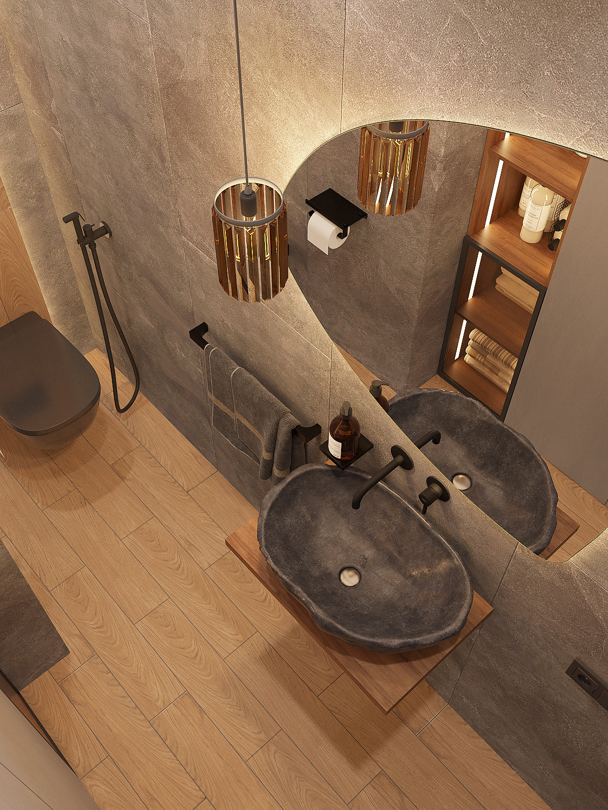 Дизайн проект квартиры, площадью 84 м2 в г. Санкт-Петербург