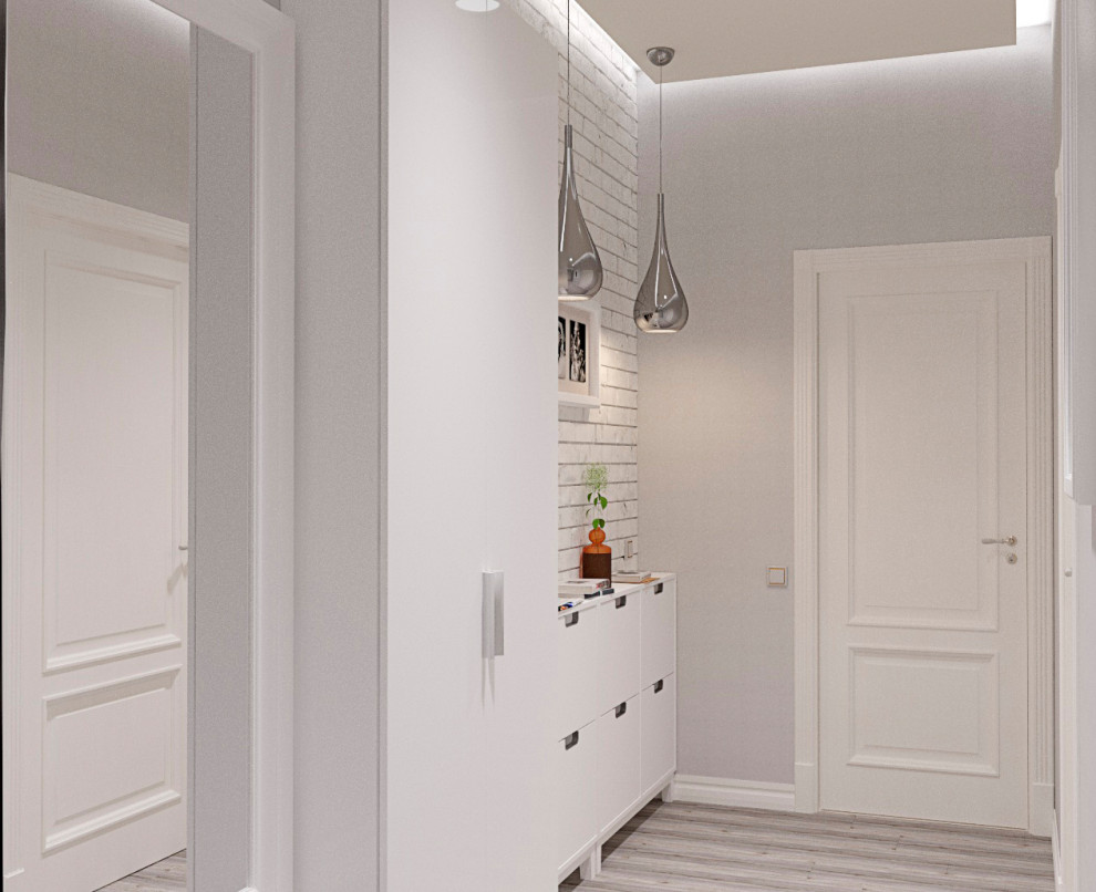 Проект квартиры для молодой девушки в городе Ставрополь.