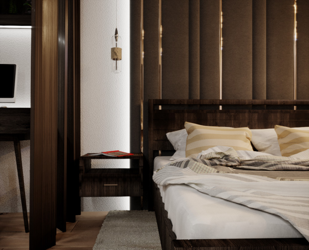 Интерьер на лесной