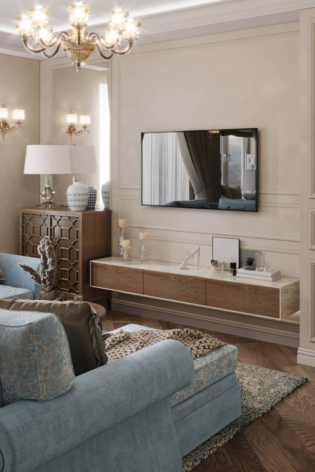 Дизайн квартиры в ЖК «Город на Реке Тушино-2018» — Воплощение семейного уюта