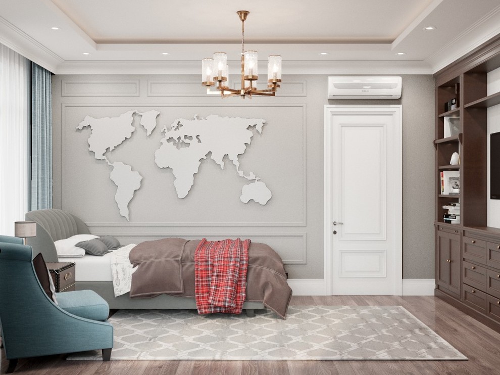 Уютная классика - гостевая спальня