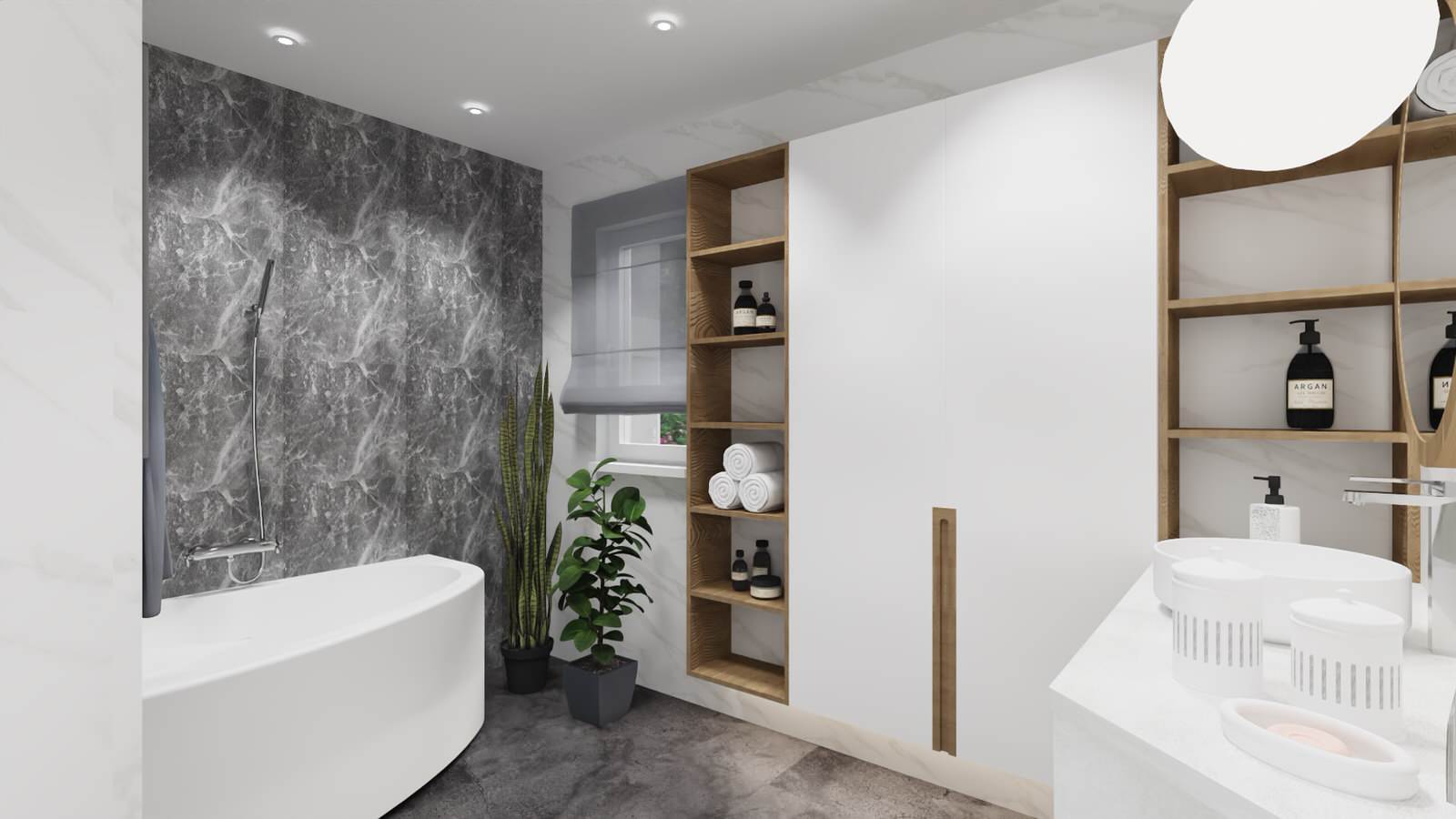 Две ванных в жилом доме