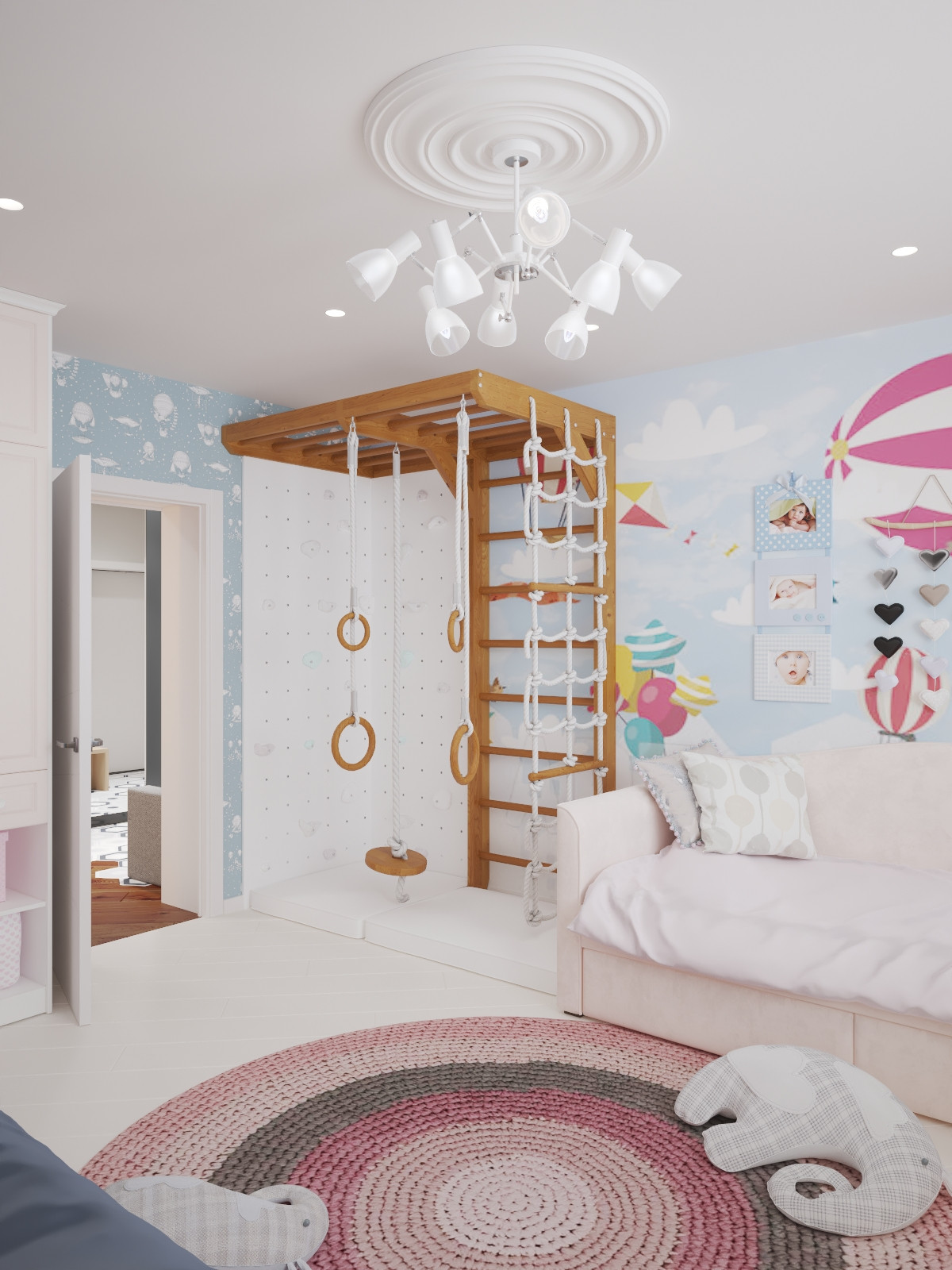 Обложка проекта: Трехкомнатная квартира / Чебоксары / 2020 год