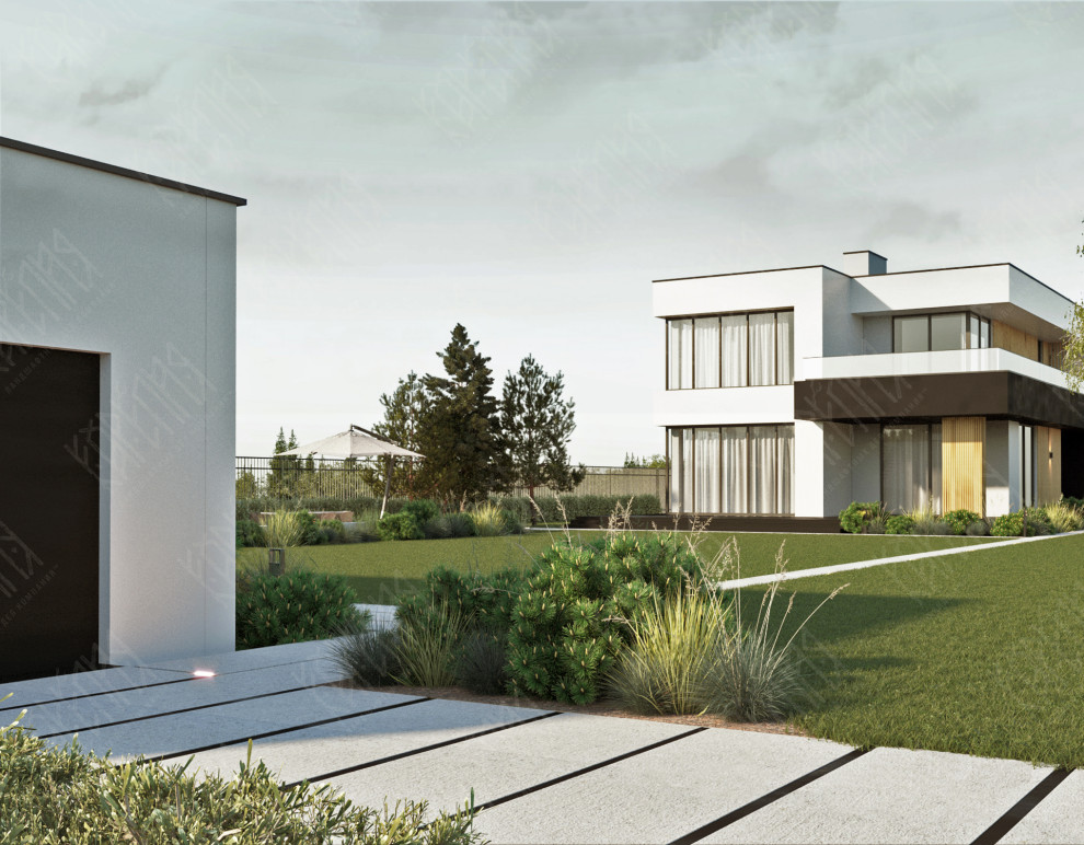 Въезд в гостевой дом