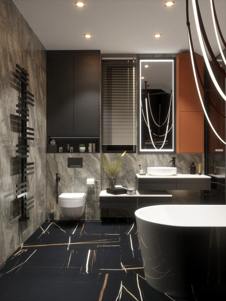 Ванная комната в коттедже