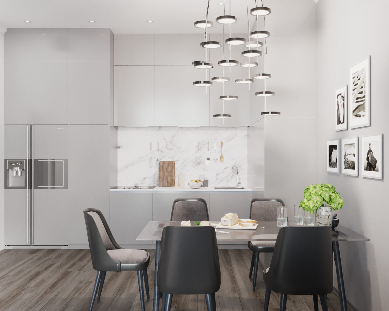 Трехкомнатная квартира в Alcon Tower