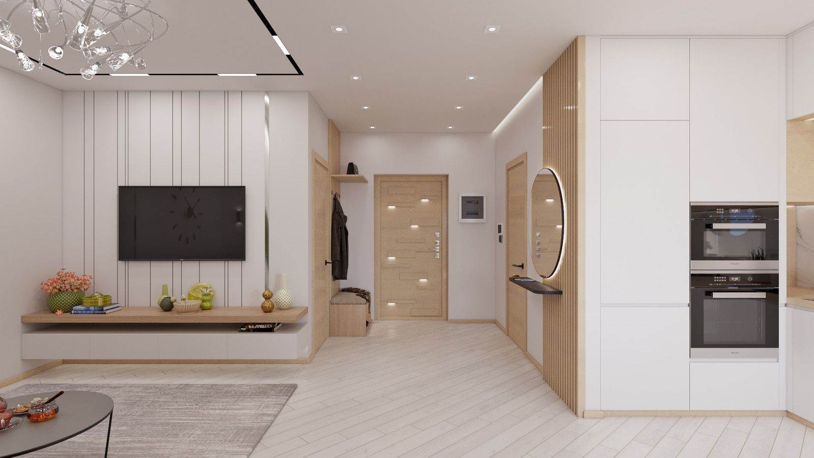 Обложка проекта: Дизайн квартиры для сдачи в аренду