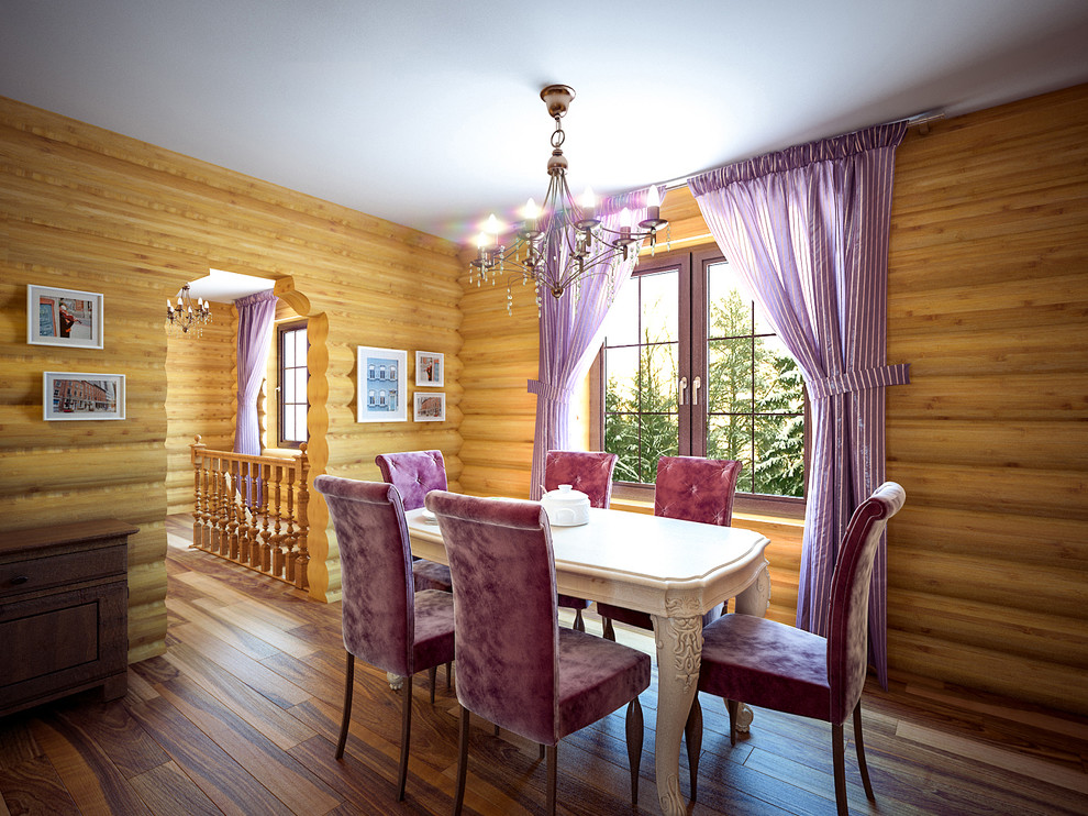 Бревенчатый дом