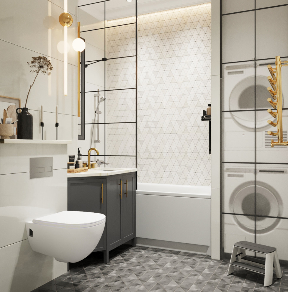 Двухкомнатная квартира в Американском стиле