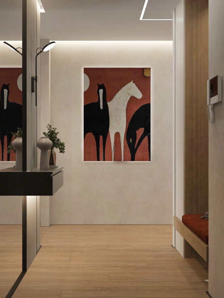 Кухня-гостиная, прихожая 34,5 м2 в ЖК Панин, г. Нижний Новгород