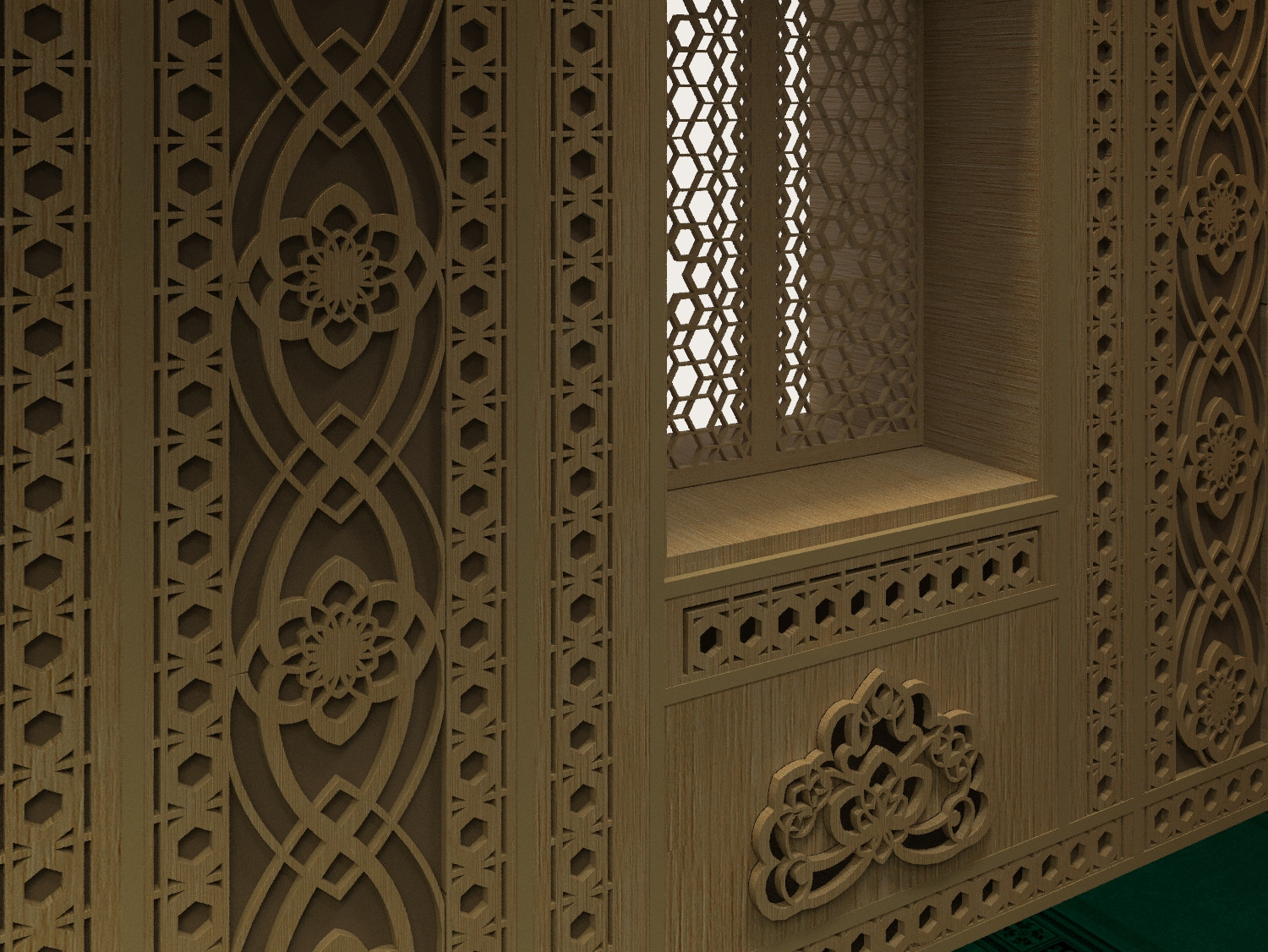 Мечеть, общественное пространство