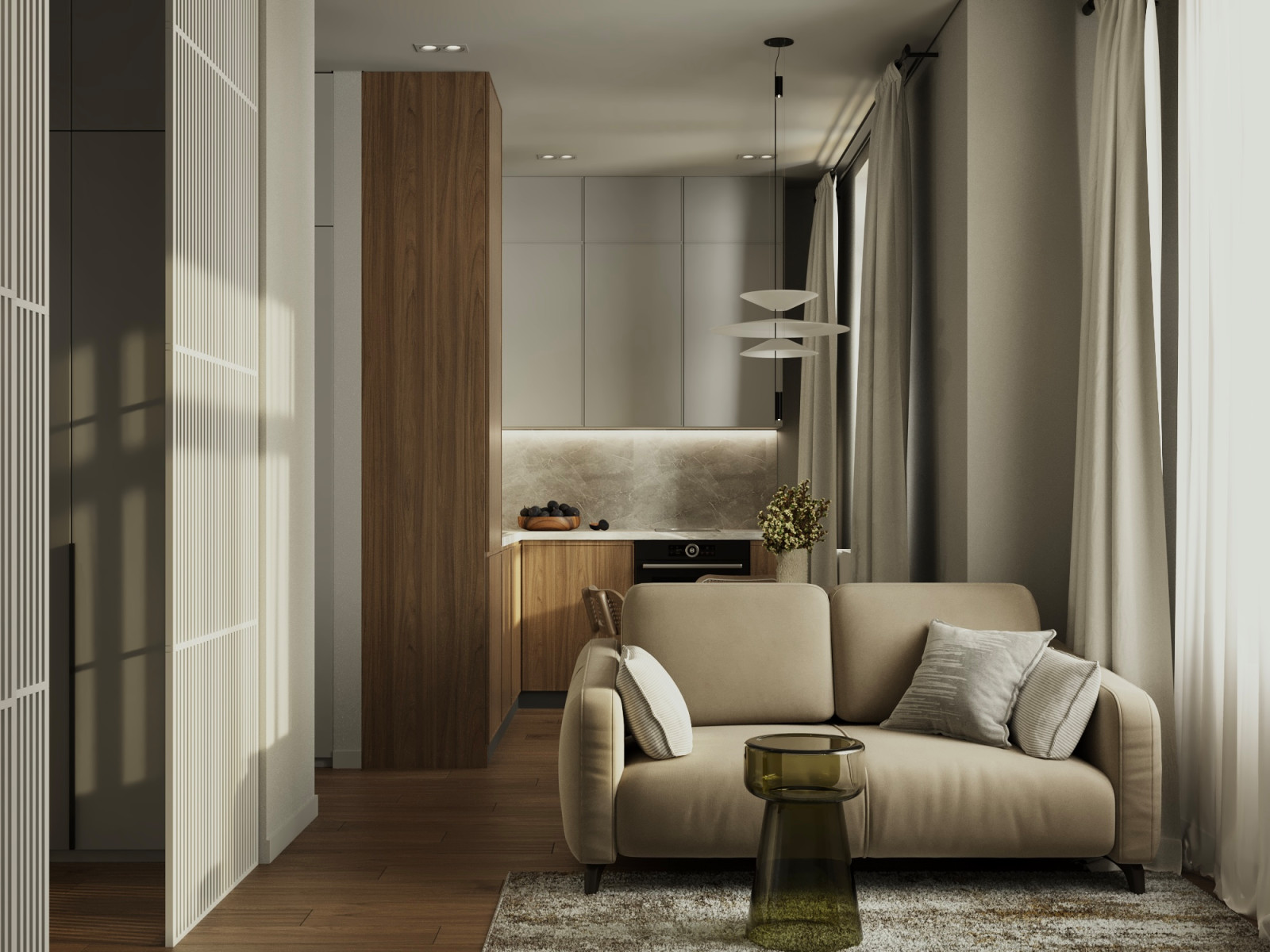 Обложка проекта: Рождественская,  40 м2