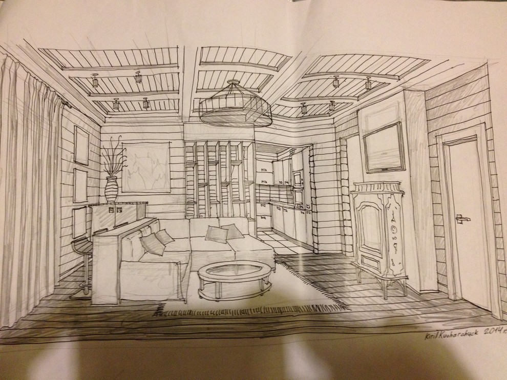 Интерьеры коттеджа в подмосковье