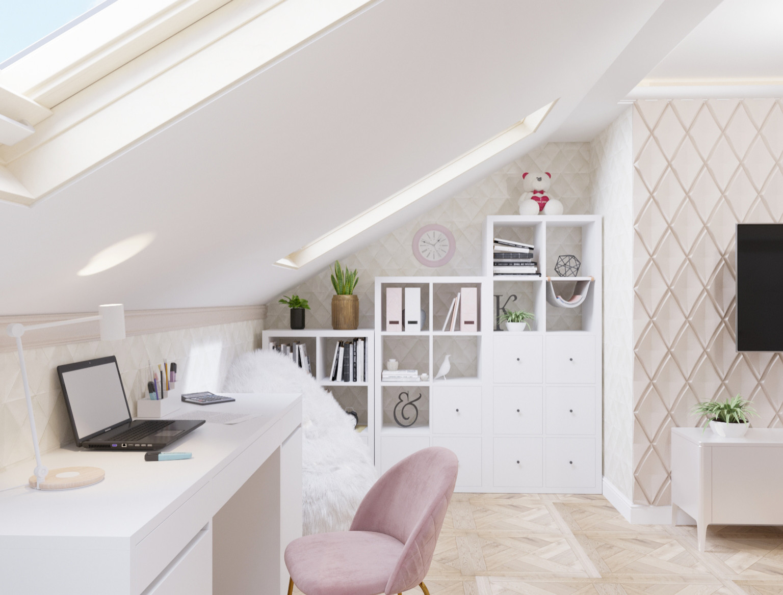 Спальня девочки-подростка