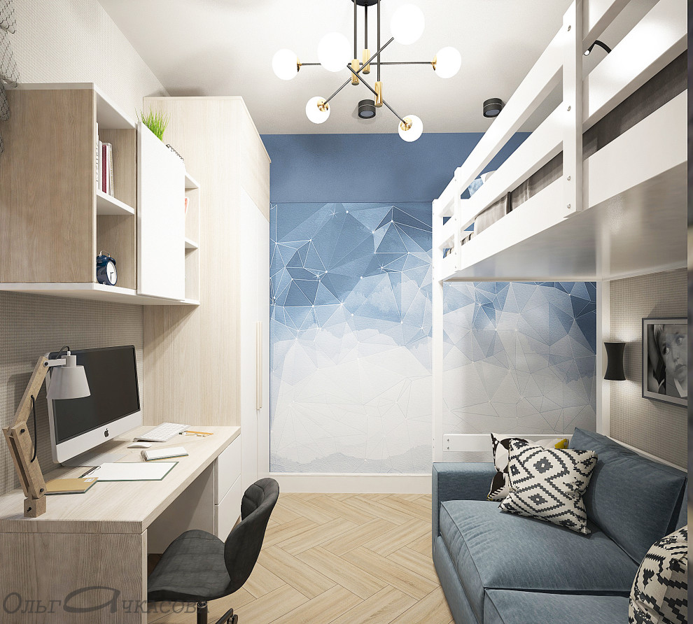 проект квартиры в Москве для семьи из четырех человек