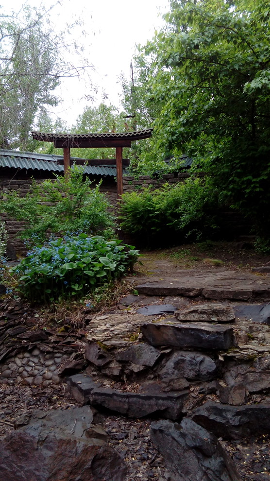 Стилизованный японский сад