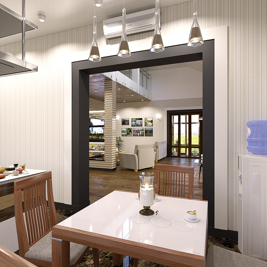 Кухня. Загородный дом.