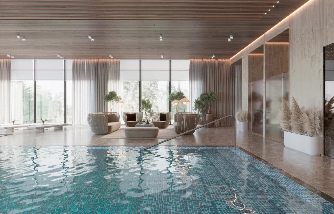 Утонченный дом в стиле Шато