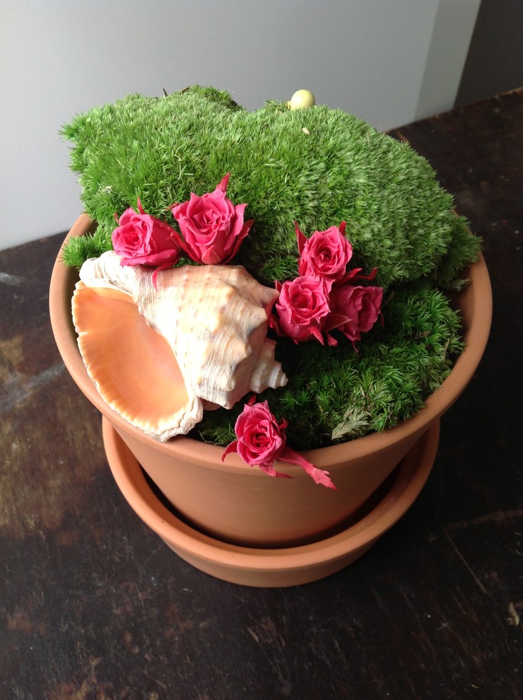 Своими руками: Как сделать декоративный мох основой декора