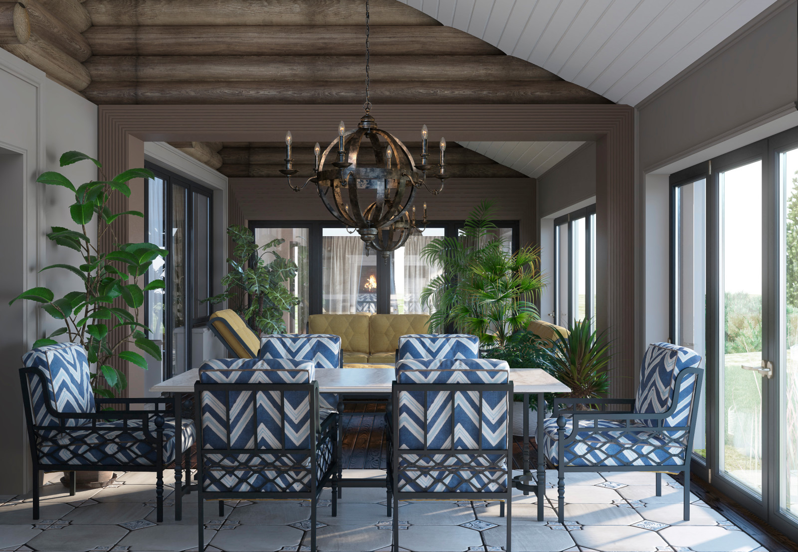 Дом из бруса в Юго-Западном